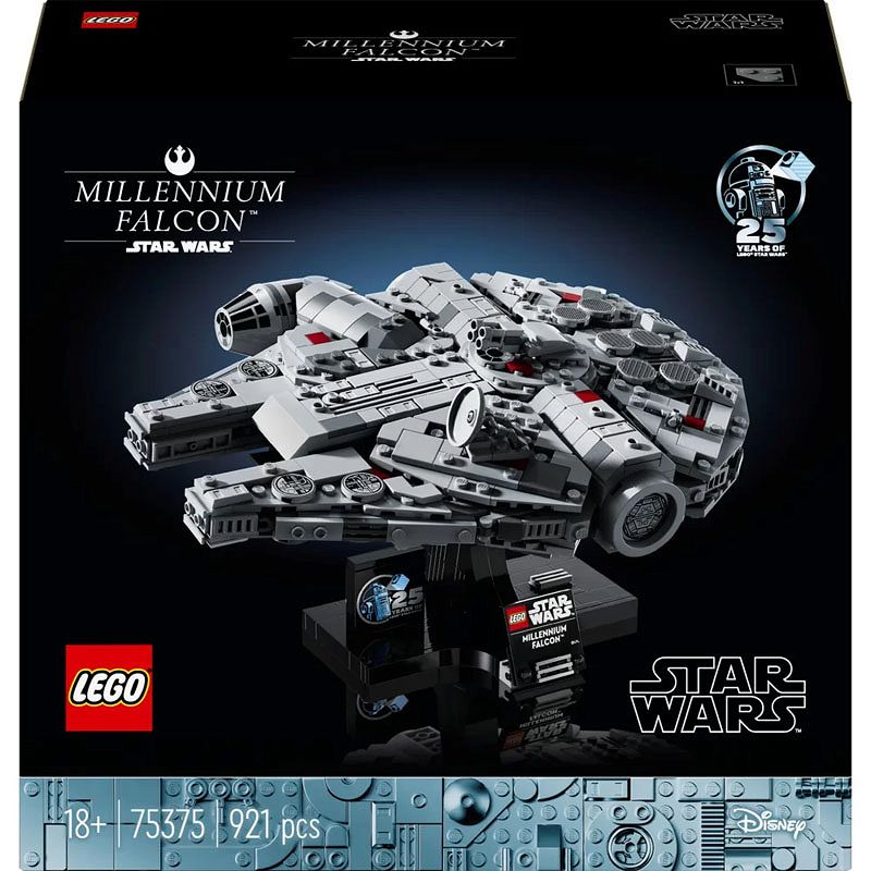 LEGO 75375 Star Wars – Sokół Millennium | zestaw kolekcjonerski LEGO Star Wars