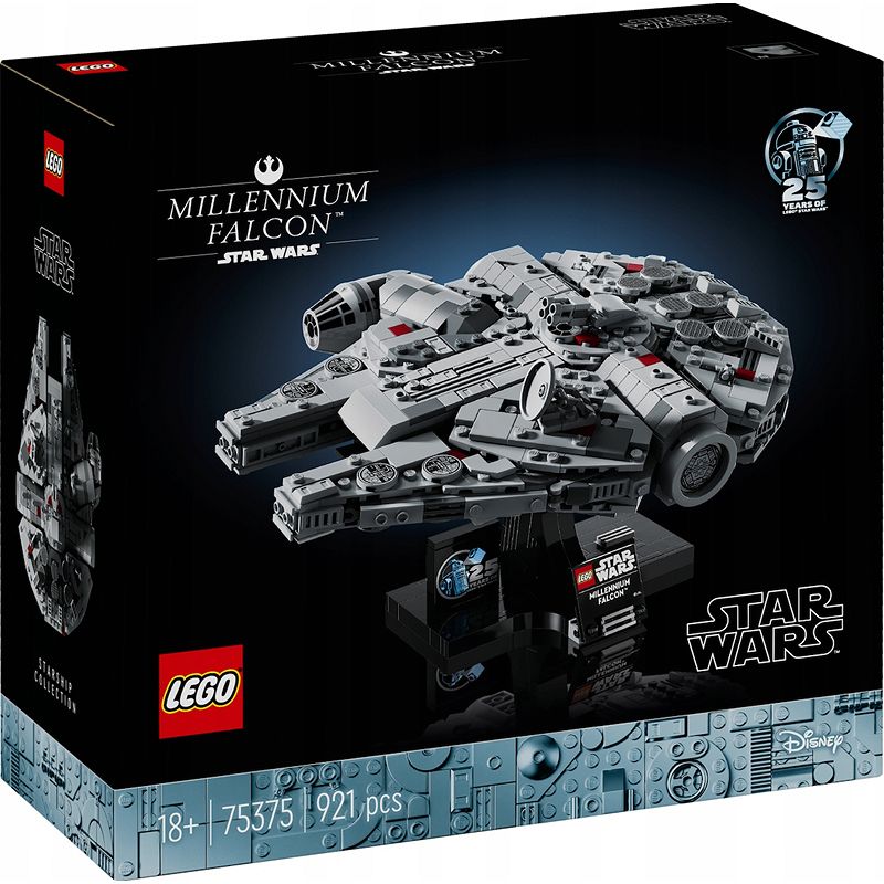 Zdjęcie 450 ogłoszenie LEGO 75375 Star Wars – Sokół Millennium | zestaw kolekcjonerski LEGO Star Wars