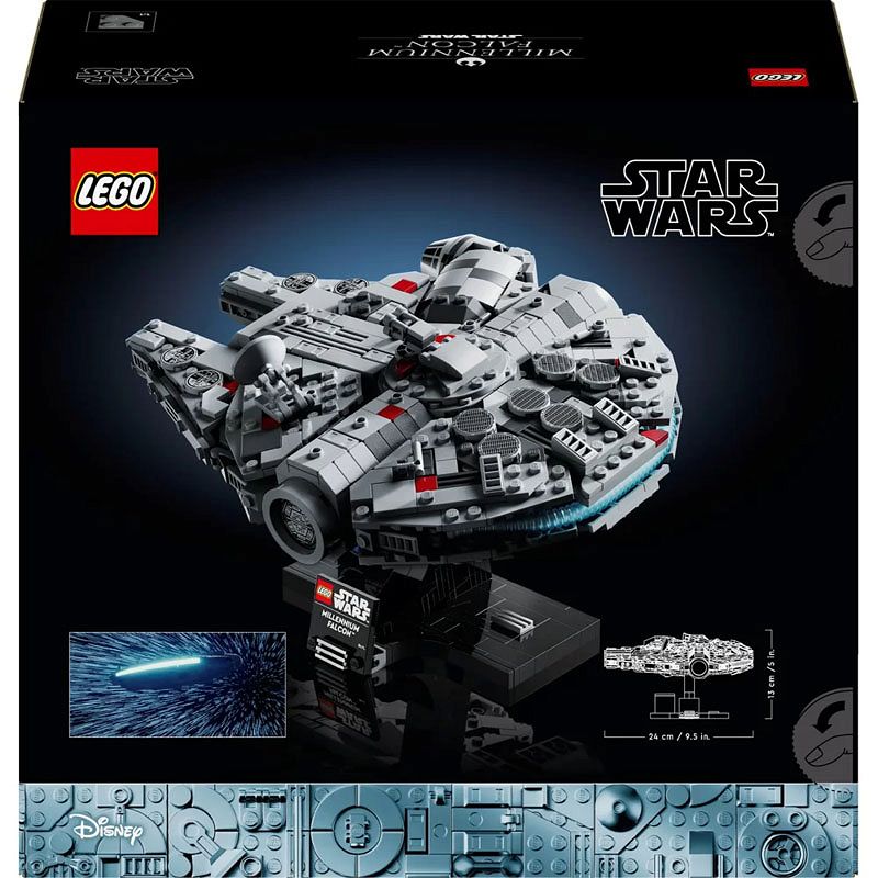 Zdjęcie 453 ogłoszenie LEGO 75375 Star Wars – Sokół Millennium | zestaw kolekcjonerski LEGO Star Wars